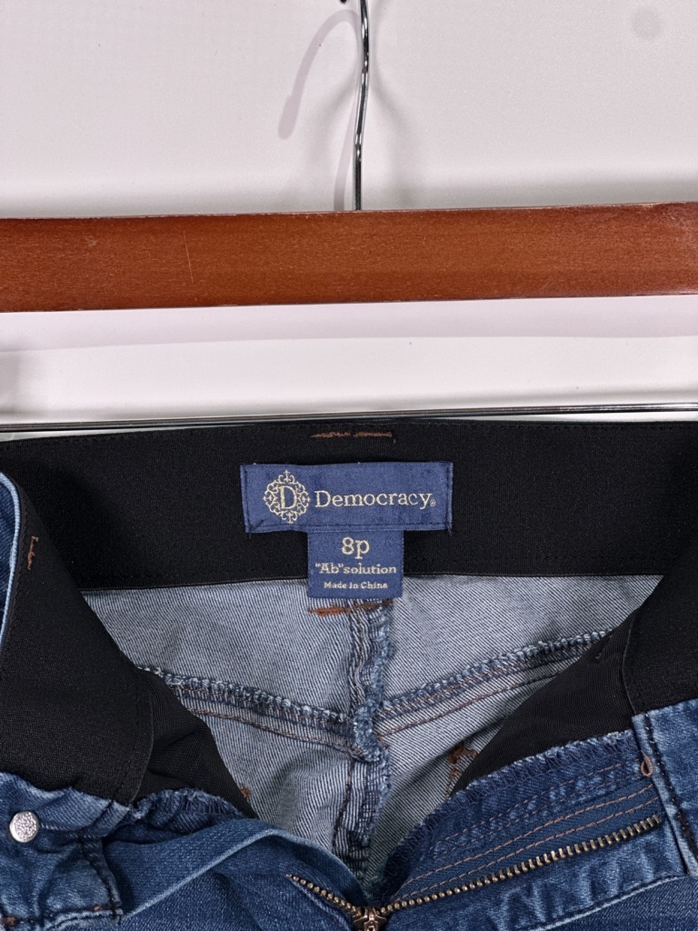 Democracy Absolution Bootcut Stretch Jeans Blue 8P - Picture 6 of 10